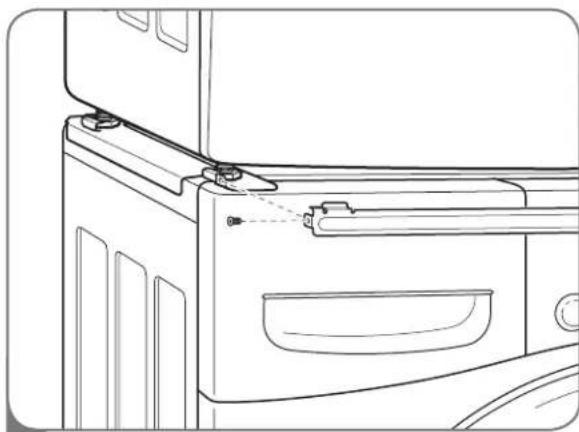 LG DLE2101W - INSTALLATION DE LA TROUSSE D'EMpILAGE (suite) - 2