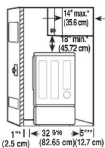 LG LSDG389VS - CLEARANCES - 3
