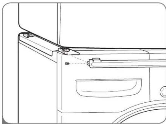 LG LSDG389VS - INSTALLATION DE LA TROUSSE D'EMPILAGE (suite) - 2