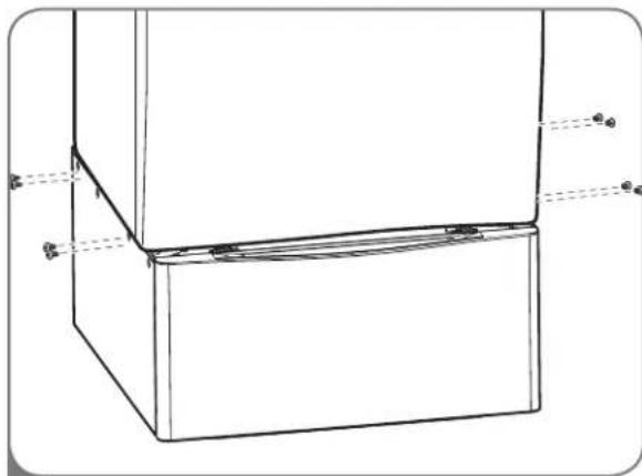 LG LSDG389VS - PEDESTAL INSTALLATION (cont.) - 2