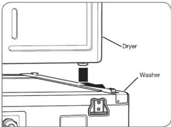 LG LSDG389VS - STACKING KIT INSTALLATION (cont.) - 1
