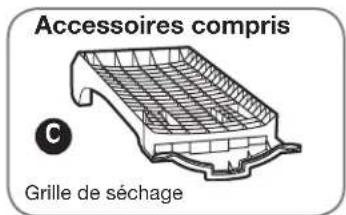 LG LSDG389VS - © GRILLE DE SÉCHAGE - 3
