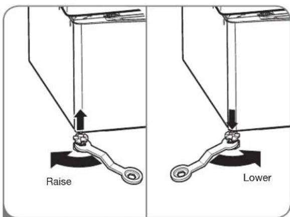 LG LSDG389VS - PEDESTAL INSTALLATION (cont.) - 3