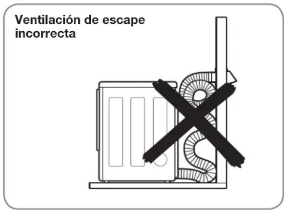 LG LSDG389VS - Direccionamiento y conexión del sistema de conducto de escape - 2