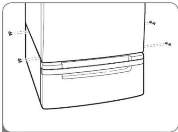 LG DLE2601W - INSTALACIÓN DEL PEDESTAL (cont.) - 2