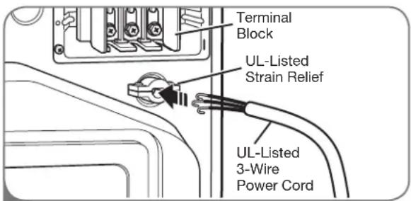 LG DLE2601W - Three-Wire Connection for Electric Dryers: Direct Wire - 2
