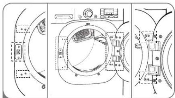 LG Studio LSDE388VS - WARNING - 3