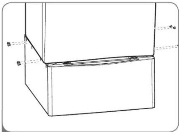 LG Studio LSDE388VS - INSTALACIÓN DEL PEDESTAL (cont.) - 2