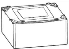 LG Studio LSDE388VS - Espacio recomendado para instalación de lavadora y secadora en formato apilado en armarios o lugares reducidos. - 3