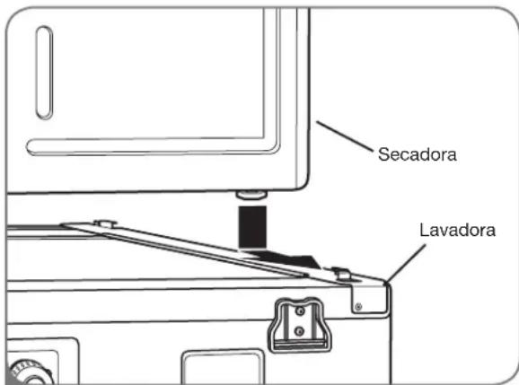 LG Studio LSDE388VS - INSTALACIÓN DEL KIT DE APILADO (cont.) - 1