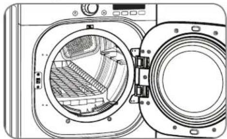 LG DLE2601R - To Install the Drying Rack - 2