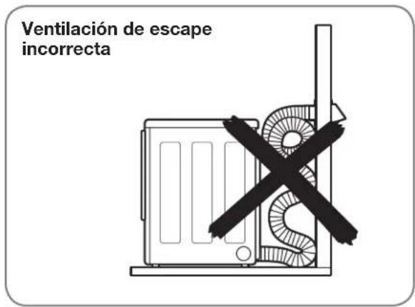 LG DLG2302W - Direccionamiento y conexión del sistema de conducto de escape - 2