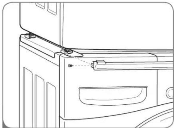 LG DLG2302W - STACKING KIT INSTALLATION (cont.) - 2