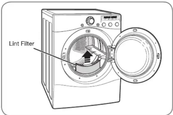 LG DLG2302W - Maintaining Ductwork - 1