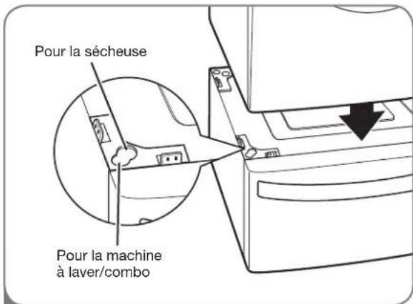 LG DLG2302W - INSTALLATION DU pléDESTAL - 1
