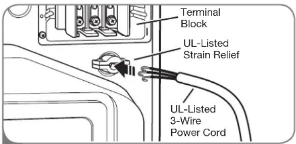 LG DLG2302W - Three-Wire Connection for Electric Dryers: Direct Wire - 2