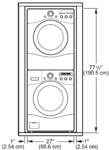 LG DLG2302W - INSTALLATIONS WITH OPTIONAL PEDESTAL BASE OR STACKING KIT - 2