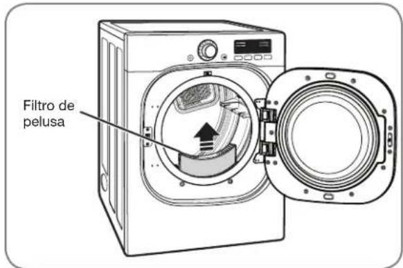 LG DLG2602R - REVISE EL FILTRO DE PELUSA ANTES DE CADA USO - 1