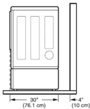 LG DLG2602R - INSTALLATION WITH OPTIONAL PEDESTAL BASE OR STACKING KIT - 1