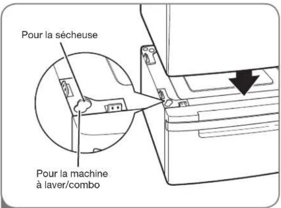 LG DLG2602R - installation du piédestaL - 1