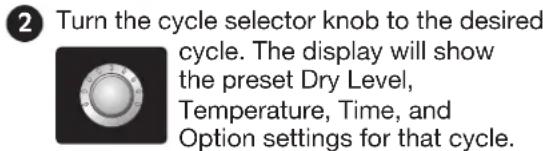 LG DLG2602R - OPERATING THE DRYER - 2