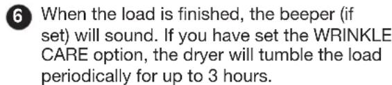 LG DLG2602R - OPERATING THE DRYER - 7