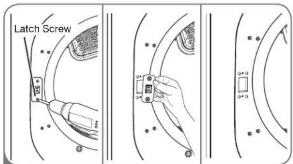 LG DLG2602R - TO REMOVE THE DOOR - 2
