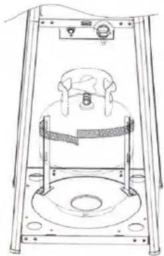 Hendi 272404 - Messa in sicurezza della bombola del gas - 2