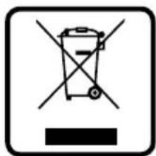 Prohibition sign with crossed-out trash bin and no text, indicating no waste or discharge