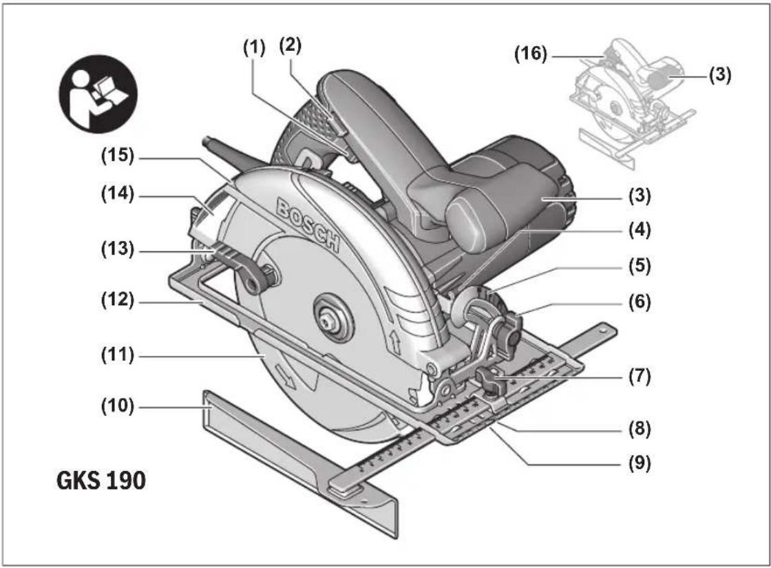 BOSCH GKS 67 Professional - 1