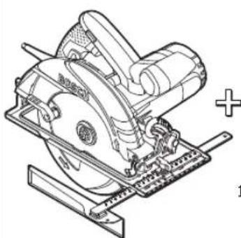BOSCH GKS 67 Professional - Šalinimas - 1