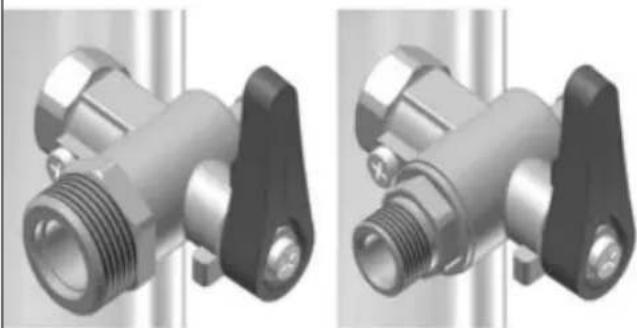 Hendi 231234 - 3/4” G 3/8” G - 1