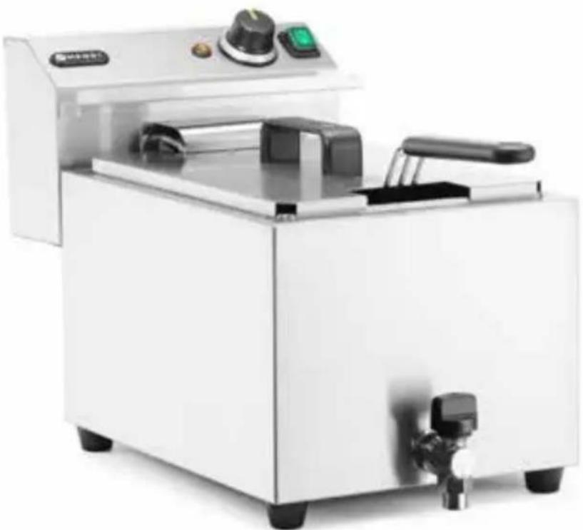 Hendi Master Cook 209424 - DEEP FRYER PROFI LINE WITH DRAIN TAP, 400 V - 1