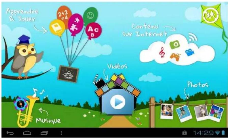 LOGICOM TabKids LIOS - Écran d'accueil Enfants (LIOS Kids) - 1