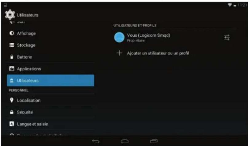 LOGICOM LIxir Tab 840 - Réglages de l'appareil - 3