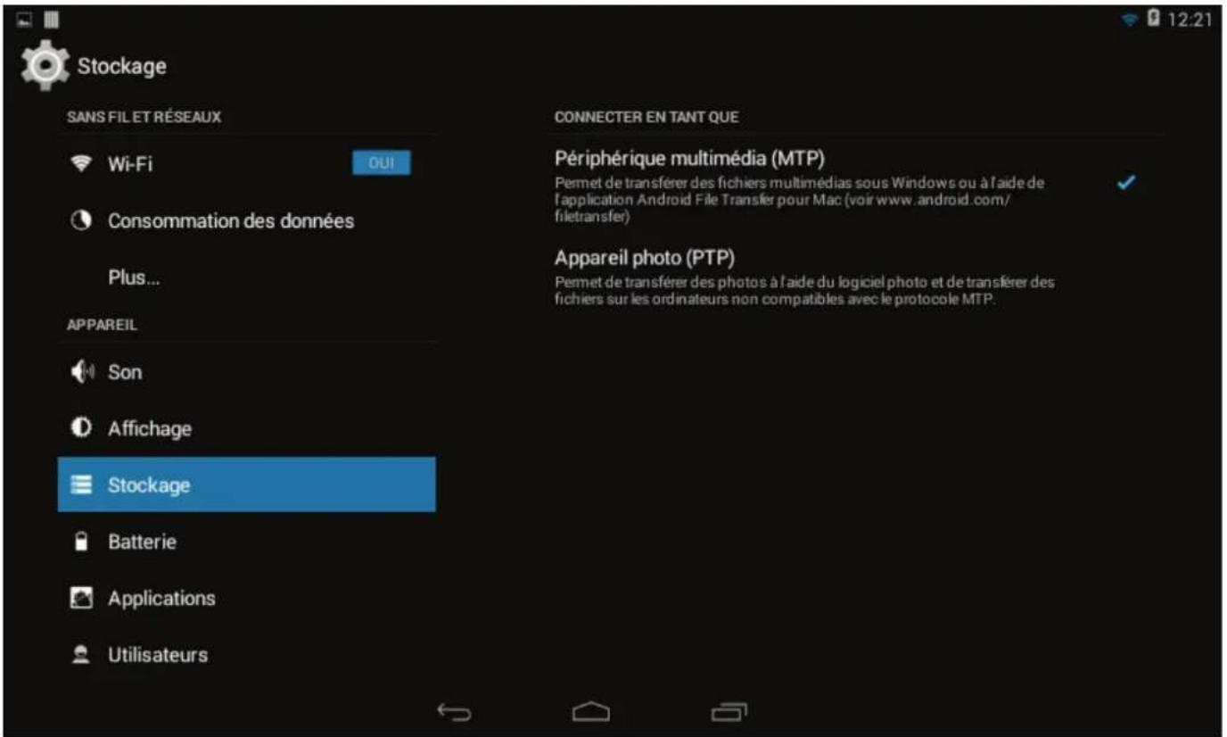 LOGICOM LIxir Tab 840 - Connexions USB - 1