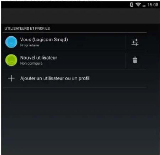 LOGICOM S1052 BTK - Réglages de l'appareil - 2