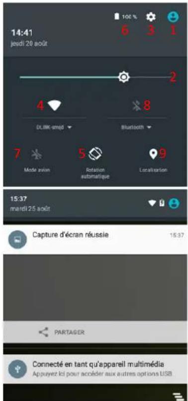 LOGICOM LEment Tab 1042 BTK - Allumer/Eteindre : - 6