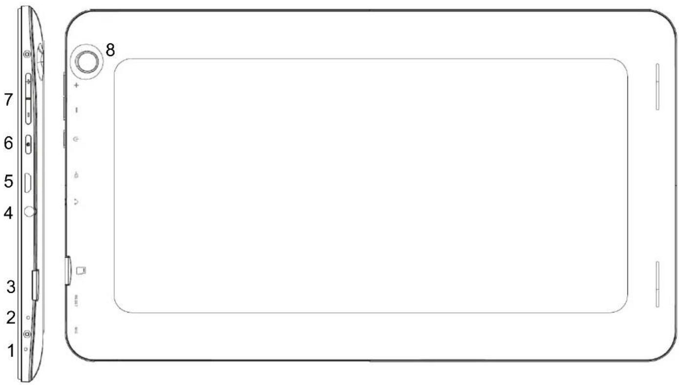 LOGICOM LEment Tab 1040 BTK - Contenu de l'emballage - 1