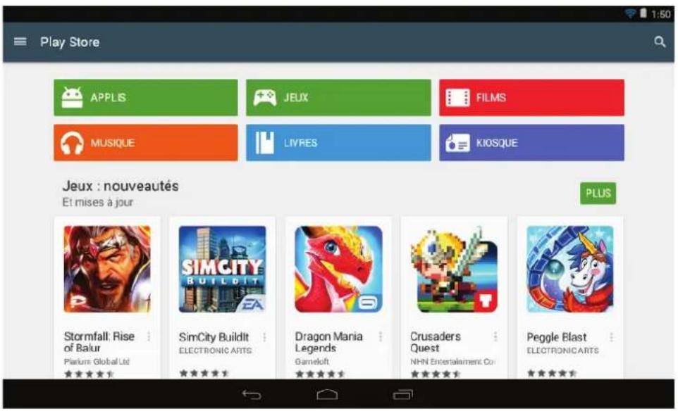 LOGICOM LEment Tab 1040 BTK - Google Play Store - 1