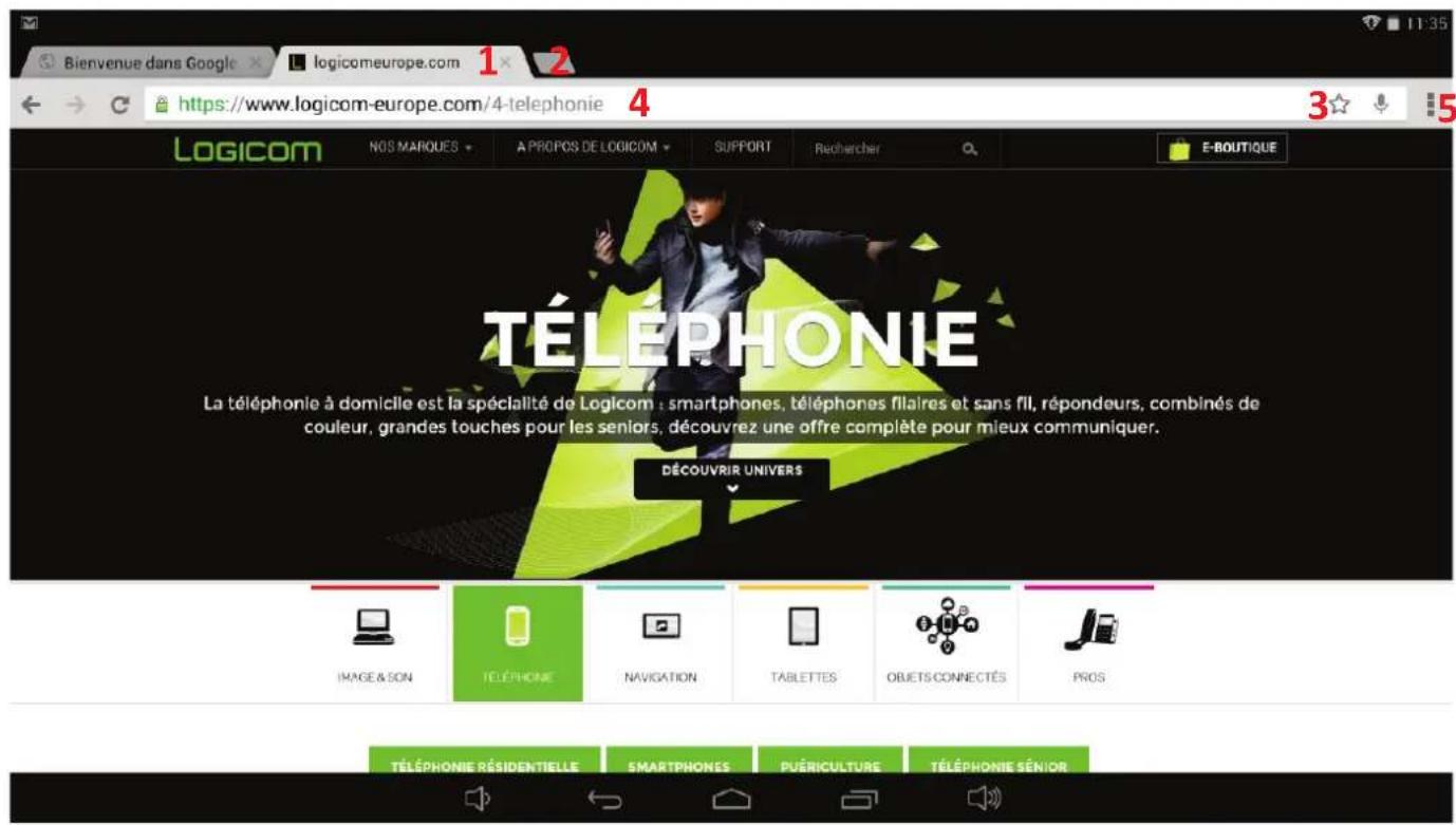 LOGICOM LEment Tab 1040 BTK - Internet - 1