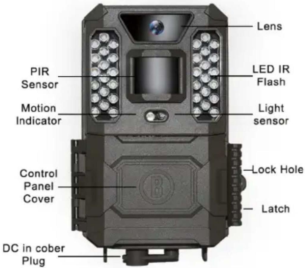 BUSHNELL Prime Trail 119932C - PARTI E COMANDI - 1
