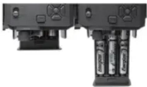 BUSHNELL Prime Trail 119932C - EINLEGEN VON BATTERIEN UND SD-KARTE - 1