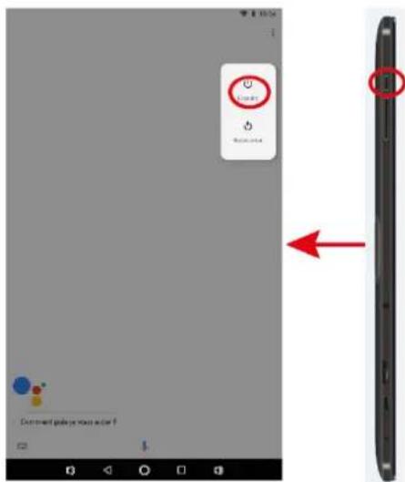 LOGICOM La Tab 74 PB - Verrouillage / Déverrouillage de l'écran - 1