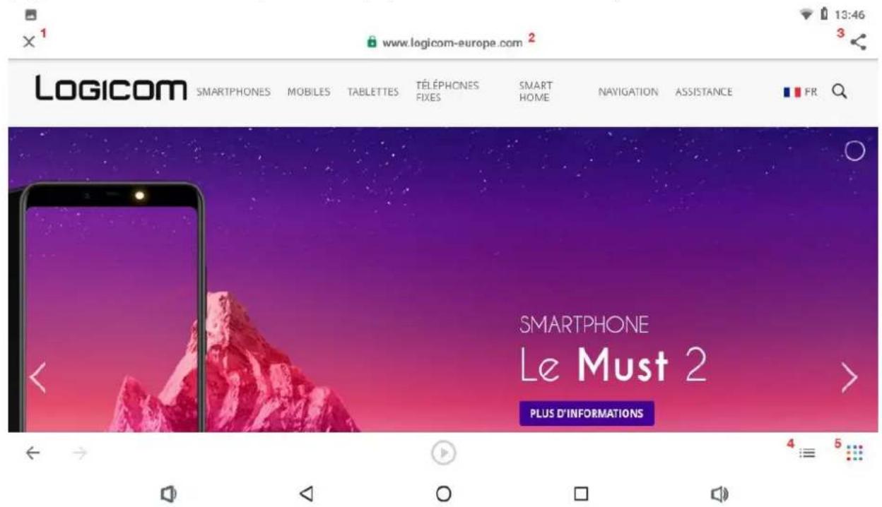 LOGICOM La Tab 105 P Go - Internet - 1