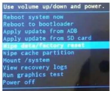 LOGICOM LEment Tab 1048 - Réinitialisation de l'appareil en mode "récapération": - 1