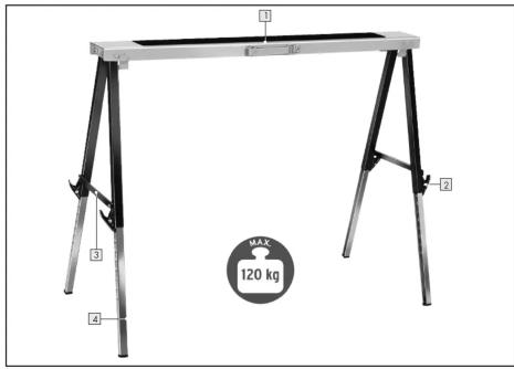 3 4 5 6 7 8 MAX 120 kg