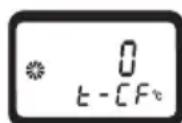 VOLTCRAFT CM100 - T-CF - Commutation de l'unité d'affichage de la température - 2