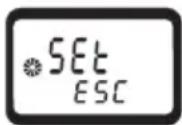 VOLTCRAFT CM100 - ESC - Setup-menu verlaten - 1