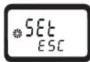 VOLTCRAFT CM100 - ESC - Setup-MENU verlassen - 1